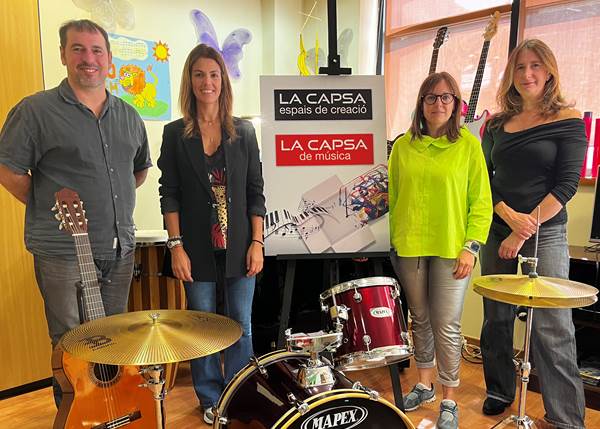 La Capsa de Música i la Capsa Espais de Creació de les Valls del Nord creixen en oferta i en nombre d’alumnes