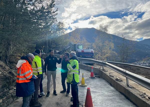 La carretera dels Cortals d’Anyós s’obrirà al trànsit a les 19 h