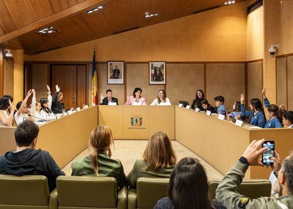 El Consell dels Infants de la Massana aprova l’organització d’una jornada de convivència entre els centres escolars