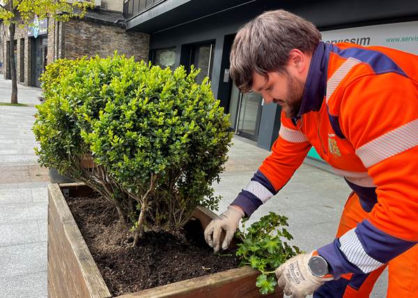 La Massana enceta la campanya d’enjardinament de la parròquia