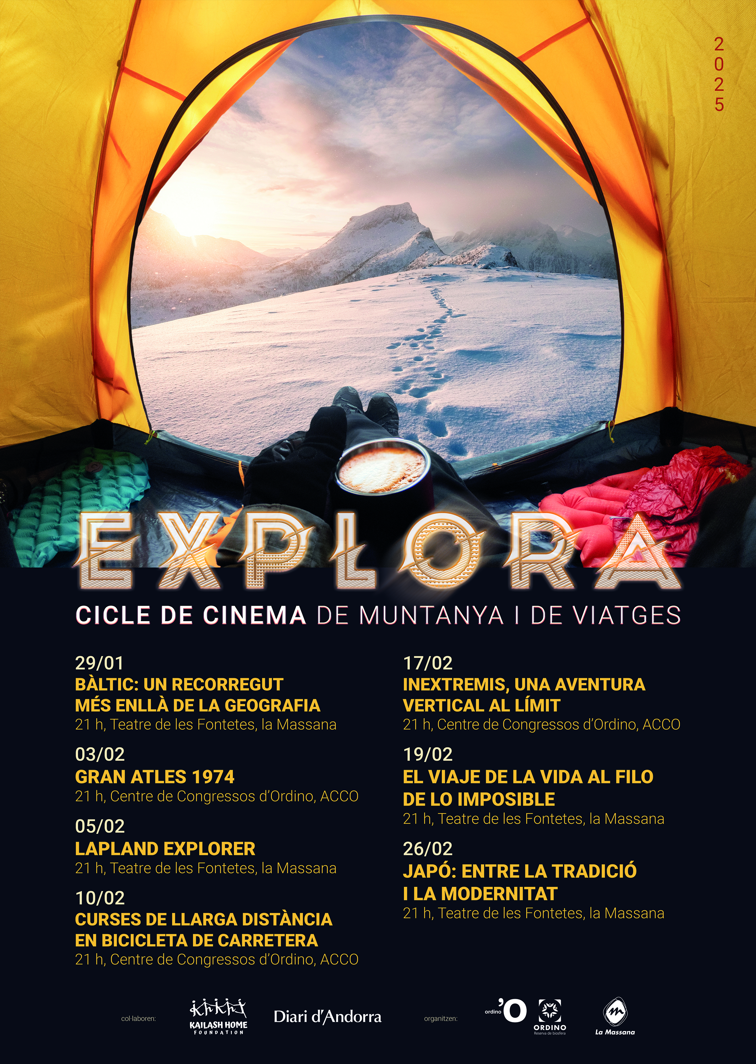 EXPLORA - Cicle de cinema de muntanya i de viatges